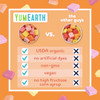 YumEarth Organic Chewys Fruit Flavored Chews 5oz Sup Allergy Friendly Gluten Free Non-GMO Vegan No Artificial Flavors or Dyes (Pack of 1)