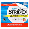 Stridex XL Face Body Pads 90 Count