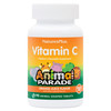 NaturesPlus Animal Parade Sugar-Free Children's Vitamin C, Natural Orange Juice Flavor - 90 Chewable Animal Shaped Tablets - Immune Support - Gluten Free - 45 Servings