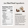 JUST INGREDIENTS Coconut Chocolate Protein Powder – 30-Serving Blend with 100% Grass-Fed Whey & Organic Plant Proteins – Creamy Coconut Cocoa Flavor – Supports Muscle Recovery Energy*