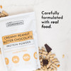 JUST INGREDIENTS Creamy Peanut Butter Chocolate Protein Powder – 30-ServingBlend with Grass-Fed Whey Pea Pumpkin Seed Chia & Collagen – No Sugar Added – No Gums 24g Protein