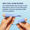 Alleyoop Multi-Tasker 4-in-1 Makeup Brush - All-in-One Multi-Tasking Blending Sponge Refill 2-Pack