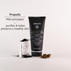Apivita Black Detox Cleansing Jelly | Detoxifying Face & Eye Cleansing Gel with Activated Charcoal & Propolis 150 mL