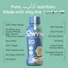 OWYN Only What You Need Plant Based Protein Shake 20g Vegan Protein from Organic Pumpkin seed Flax Pea Blend Prebiotic supplement Superfood Greens all-in-one nutrition Gluten & Soy-Free (Vanilla 12 Pack)