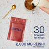 DIRTEA Reishi Mushroom Powder | 2000mg / Serving | Organic Vegan & Non GMO | Sleep Quality Stress & Immunity Support | High Strength Supplement | 60g - 30 Servings