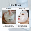 Abib Collagen Gel Mask Sedum Jelly 4 Sheets (Hydrating) I Korean Vegan Collagen, Cooling Hydrating Hyaluronic Acid Hydrogel Face Mask Skin Care