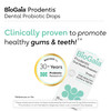 BioGaia Prodentis  Dental Probiotic Drops  Promotes Healthy Gums & Teeth  Defends Against Dental Problems  Replenishes Oral Microbiome  Improves Oral Health  Unflavored  25 Day Supply