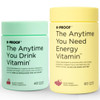 H-PROOF Bundle & Save The Anytime You Drink Vitamin 40 Chewable Tablets (20 Servings) Black Cherry & The Anytime You Need Energy Vitamin 60 Chewable Tablets (30 Servings) Mixed Berry