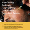 Acure Radically Rejuvenating Dual Phase Bakuchiol Serum - Bakuchiol Oil Serum for Face, Anti Aging Retinol Alternative for Wrinkles & Fine Lines, Cold Pressed Botanical Oils, Vegan - 0.67 fl oz
