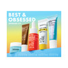 e.l.f. SKIN Best & Obsessed Skincare Kit Travel-Size Makeup Remover Sunscreen & Brightening Serums For Glowy Skin Vegan & Cruelty-Free