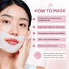 Quasi Bio-Collagen Face Mask Overnight – Hydrating Korean Sheet Mask – Niacinamide & Low Molecular Collagen – Firming & Smoothing Skincare for All Skin Types – 4 Masks