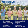 Ageless Foundation Laboratories NMN Supplement 500mg Nicotinamide Mononucleotide | Supports NAD+ Levels, Energy, Cognitive Function, Muscle Health & Healthy Body Composition – Capsules (30)