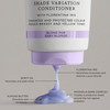 Christophe Robin Shade Variation Baby Blonde Toning Purple Conditioner with Florentina Iris Neutralizes Brassy Yellow Tones for Blonde Bleached Silver Highlighted Hair 200ml