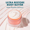 Kopari Ultra Restore Body Butter Whipped Lightweight Formula Hyaluronic Acid & Mango Seed Butter Deep & Long-Lasting Moisture Guava 7.7 oz