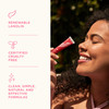 Lanolips Fruity Jellybalm - Tinted Lip Balm to Deepen, Brighten & Enhance - Moisturizing Lanolin Lip Balm & Jelly Lip Gloss - Everyday Lip Makeup - Strawberry (10g / 0.35oz)