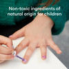 Manucurist Kids Water-Based Non Toxic Nail Polish for Kids Kit Wild Life – 3 Nail Polishes: White Glittery Green Purple - Christmas Gifts Girls - Gift Box