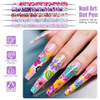 Artdone 35Pcs Nail Art Pens Brushesnail Art Tool Setnail Dotting Toolsnail Dust Brushstriping Nail Art Brushes For Long Linesnail Drawing Pen For Nail Design