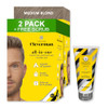 Cleverman 2 Pack - Medium Blond Hair & Beard Dye For Men X2 + 1  Energizing Face & Beard Scrub