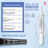 Curvlife 15G Semi Solid Nail Glue Gel With 5Ml 3 In 1Nail Glue Remover No Need For Uv Light Gel For Press On Nails Click&Remove Pen Design
