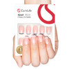 Curvlife Soft Gel Press On Nails Gel Nail Tips French Short Style Full Cover Design Reusable Fake Nails Kit With Glue And Adhesive Tabs