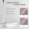 Gaoy Gel Nail Glue 16Ml Nail Glue And Base Coat Long Lasting For Acrylic Tips Uv Light Cure