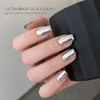 Gaoy Metallic Gel Nail Polish Silver Chrome Painting Gel For Nail Line Art Metal Finish For Diy And Salon
