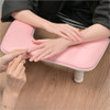 Gaoy Nail Arm Rest For Nails Tech Nail Hand Rest For Manicure At Home Salon Nail Rest Stand For Clients Pink