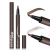 Kaely 2Pcs Eyebrow Pencils For Women 4 Tip Magical Precise Waterproof Brow Pen Microblading Eyebrow Contouring Pen Lapiz De Cejas 3D Eye Brow Gel 24H Smudge Proof 02 Dark Brown