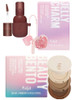 Kaja Lip & Blush Glazed Keychain Stain - Jelly Charm 06 Mocha Glaze + Beauty Bento Collection - Bouncy Eyeshadow Trio 14 Neutral Moment 0.03 Oz Bundle