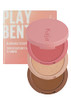 Kaja 3-In-1 Blendable Sculpting Trio - Play Bento 02 Cloud Latte + Dewy Bar - Creamy Multi-Stick Blusher & Lip Balm 03 Peach Cobbler10G Bundle