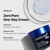 Medicube Zero Pore One-Day Cream 1.69 Fl.Oz - Visibly Smaller Pores Controls Excess Oil - Pore Refining Cream With Panthenol Salicylic Acid And Niacinamide - Korean Skincare