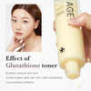 Medicube Age-R Glutathione Glow Milky Toner Low-Irritation Double Layer Toner For Glass Glow Skin With Peptide Even Skin Tone Radiance Hydration Korean Skincare