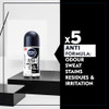 Nivea Men 48H Roll-On Deodorant Invisible For Black And White Anti-Stain Formula Long-Lasting Freshness 50Ml Anti-Perspirant Protection Quick-Drying Gentle On Skin Travel-Friendly Size 2 Pack