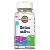 KAL Relax-a-Saurus, Stress Support Supplement for Kids, L-Theanine for Children with Herbal Stress Relief & Relaxation & Blend, Delicious Natural Grape Flavor, 60-Day , 30 Chewables
