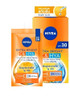 Nivea Extra Bright Vitamin C And Hyaluronic Acid Day Serum-Cream With Spf30 Dark Spot Reducer 7Ml 6 Pack