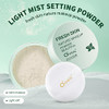 O'Cheal Loose Setting Powder Waterproof Matte Setting Finish Makeup Oil-Control Womens Cosmetics With Puff Mineral Facial Loose Powder
