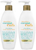 Ogx Quenching + Coconut Curls Frizz-Defying Styling Milk Nourishing Leave-In Hair Treatment With Coconut Citrus Oil & Honey Paraben- And Sulfated-Surfactants  6 Fl Oz