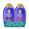 Ogx Thick & Full + Biotin And Collagen For Hair Volume & Body Sulfate  Volumizing Shampoo & Conditioner Set For Fine & Thinning Hair Nutrient-Infused Vitamin B7 13 Fl Oz 2 Pack