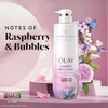 Olay Body Wash For Women Couldn'T Be Lovelier Glinda'S Edition Intensely Hydrating & Reing Pro-Hyaluronic Acid Serum & Vitamin B3 All Skin Types Raspberry & Bubbles Scent 20 Fl Oz (Pack Of 2)