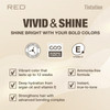 Red By Kiss Tintation Vivid & Shine Permanent Hair Dye Ãƒ¢Ã¢Š¬Ã¢‚¬Å“ High Lift Formula With Argan Oil & Vitamin E Bonding Complex Sulfate & Ammonia  100% Gray Coverage Lasts 12+ Weeks (Red 2 Pack)