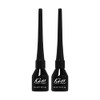 Red By Kiss Rukisses Eyeliner Liquid Black (2 Pieces)