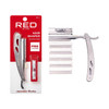 Red By Kiss Stainless Steel Hair Saper Shaving Razor Blades Edge Trimmer Hair Removers For Men Blades Hair Shaver (Hair Shaper)