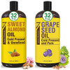 Seven Minerals Pure Sweet Almond Oil & Pure Grapeseed Oil