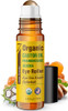 Seven Minerals Castor Oil Roll On Eye Roller For Under Eye Bags Dark Circles & Wrinkles - Powerful Organic Blend Of Castor Frankincense & Jojoba - Brighten And Revitalize Skin & Face - 0.33 Fl Oz