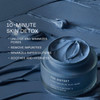 The Outset Purifying Blue Clay Mask - Gentle Fragrance  Non-Drying Detox - Hydrating Clarifying For Blackheads And Pores - Clean Vegan Gluten  - All Skin Types Sensitive Skin - 1.7 Fl Oz