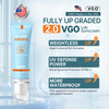 Vgo Mineral Sunscreen For Face Reef Safe Sunscreen Oil- Face Moisturizer With Spf 50 Broad-Spectrum Uva/Uvb Protection Lightweight Non-Comedogenic Travel Size (2 Pack)