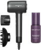 Wavytalk Turblow Pro Fast Drying Hair Dryer Grey And Heat Protectant Spray For Hair 1.69 Fl Oz