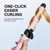 Wavytalk Rotating Curling Iron 1 Inch Automatic Waver For Effortless Waves Up To 430Ãƒ¢Ã¢‚¬Å¾Ã¢‚¬° With Home Button Pale Pink