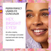 Winky Lux Peeper Perfect Under Eye Concealer Makeup & Eye Brightener Full Coverage Concealer For Dark Circles Color Corrector & Eye Primer With Collagen Hyaluronic Acid & Vitamin E (Fair)