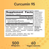 Jarrow Formulas Curcumin 95 500 mg - 60 Veggie Caps